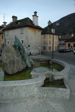 Fontana di Malesco con Basilisco